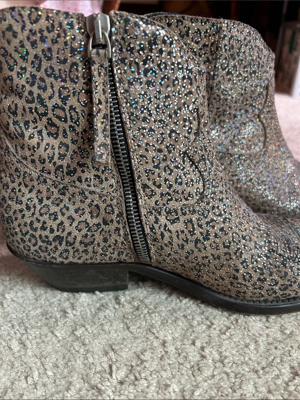 Golden Goose Animal Print Boots